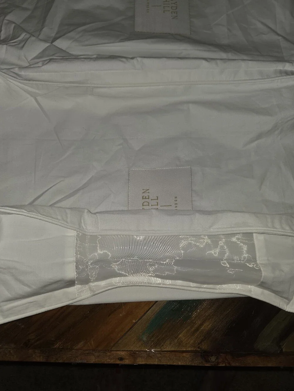 Hayden Hill Luxury Organic Cotton Storage Bags 18×12.75x 5.25
